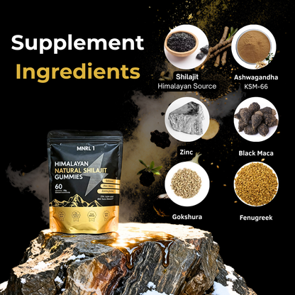 MNRL 1 Shilajit Gummies